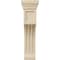 Ekena Millwork 4"W x 4"D x 14"H Recessed Groove Corbel, Rubberwood COR04X04X14RERW - alternate 4